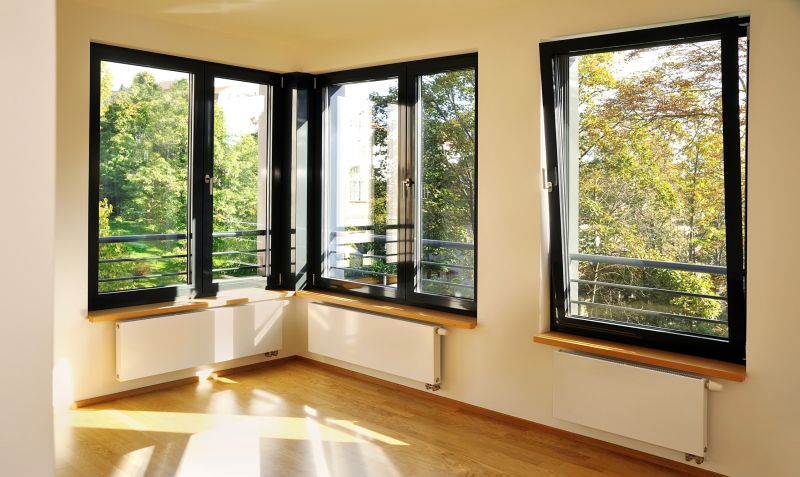 Casement Windows in a Living Room
